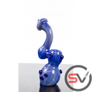SUCTION GLASS BUBBLER 7inch
